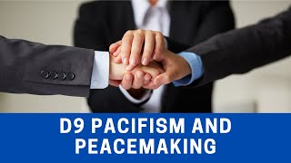 Pacifism amp Peacemaking AQA RS 8062 Thematic Studies D Religion Peace and Conflict [upl. by Orsay]