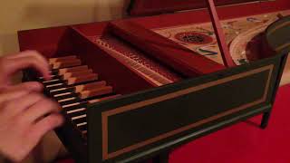 Mini Harpsichord by Ivo Van Dael [upl. by Ardnuat]