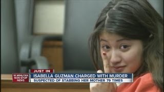 Isabella Guzman charged in mothers murder [upl. by Gnivri]