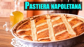 PASTIERA NAPOLETANA RICETTA ORIGINALE FATTO IN CASA  PASTA FROLLA E GRANO  Ricetta facile e veloce [upl. by Valaree]