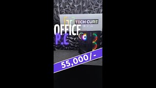 Techcureindia  The brand of 10 Year warranty In Custom Pc BuildOFFICE PC Total cost 55000 [upl. by Riedel]