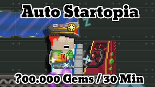 Auto Startopia  Gemonade  How many Gems  So Fast   Growtopia [upl. by Ardnohsed]