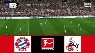 BAYERN MUNCHEN VS COLOGNE  BUNDESLIGA 20232024  FOOTBALL LIFE 2024 [upl. by Souza]