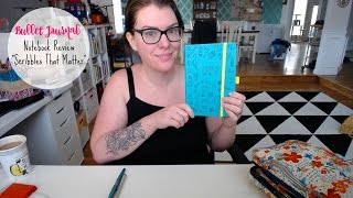 Bullet Journal Review  Scribbles That Matter Notebook [upl. by Demetris]