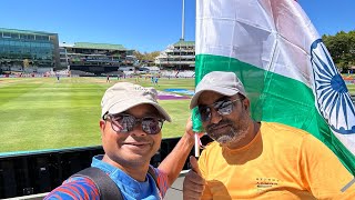 Experiencing Cricket match in Cape town’s iconic Newlands stadium newlands capetown cricket icc [upl. by Arlyn]