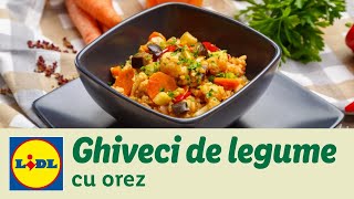 Ghiveci de legume cu orez • reteta Bucataria Lidl [upl. by Shulock]