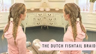 Dutch Fishtail Braid By SweetHearts Hair [upl. by Hairu]