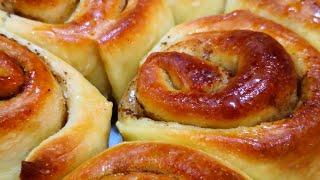 Classic Cinnamon Rolls With Honey Glaze  DAPUR2020 [upl. by Aleekat]