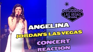 ANGELINA JORDAN S LAS VEGAS CONCERT Review [upl. by Sucramrej]