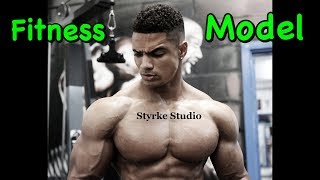 GymShark Fitness Model Elton Pinto Mota Workout Styrke Studio [upl. by Andeee]