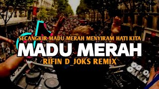 DJ SECANGKIR MADU MERAH VOCKIKY  FULL BASS  RIFIN DJOKS REMIX BASSGANGGA 2024 [upl. by Eberly]