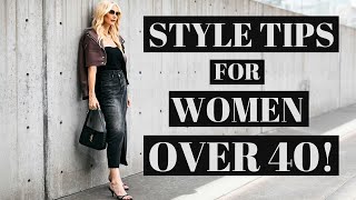 Best Style Tips For Women Over 40  Fashion Over 40 [upl. by Lupee]