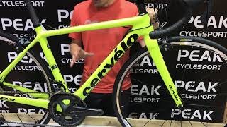 Cervelo R3 Ultegra 2018  PEAK cyclesport [upl. by Elbag355]