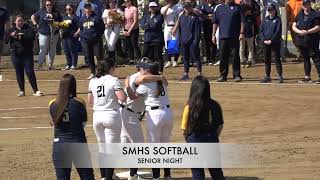 SMHS Softball vs Malden Catholic May 20 2024 [upl. by Boigie239]