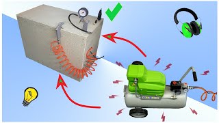 Schalldämpfer für Kompressor selber bauen [upl. by Holihs438]