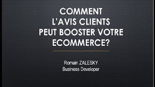 Webinar WiziShop  Comment lavis clients va booster votre ecommerce  par Avis Vérifiés [upl. by Neliac655]