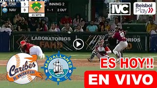 Caribes vs Magallanes en vivo donde ver a que hora juega Navegantes del Magallanes LVBP 2024 resumen [upl. by Airda]