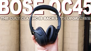 Bose QC45 Reviewed And Compared To Bose QC35 [upl. by Colp351]