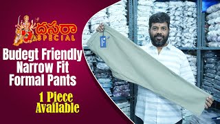 Budget Friendly Formal Pants Collection For Men  Dasara Special 1 Piece Courier Available [upl. by Anne]