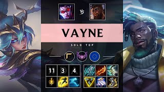 Vayne Top vs KSante Rampage  EUW Master Patch 1420 [upl. by Chun606]