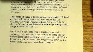 The Redox potential [upl. by Ayifa]