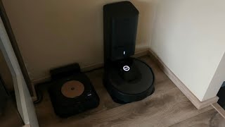 Roomba i7 Braava jet m6 Mopowanie po odkurzaniu [upl. by Racso]