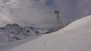 Skiing Mt Titlis Engelberg GoPro hero [upl. by Quennie]