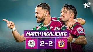 Match Highlights  Mohun Bagan Super Giant 22 East Bengal FC  MW 13  ISL 202324 [upl. by Noicpesnoc]