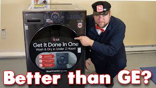 BETTER THAN GE The LG All in One Washer Dryer Combo Test Teardown amp Review [upl. by Yaral]