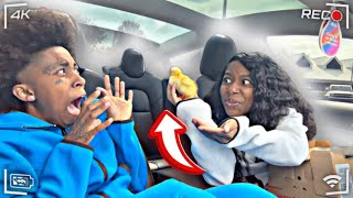 REAL DUCKS 🦆 PRANK ON ANGRY GIRLFRIEND 😱  EPIC [upl. by Cindie]