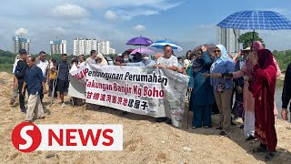 Klang Valley residents protest housing project at Kg Bohol pond [upl. by Tema]