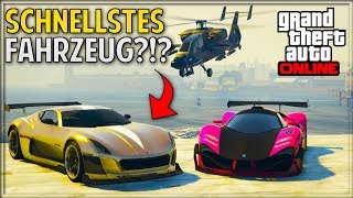 😱Das SCHNELLSTE Auto in GTA 5 Online  Coil Cyclone vs Grotti Visione TEST😱 [upl. by Haleak]