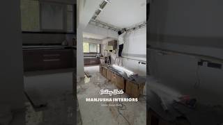 Ceiling work falseceiling homedecor home interiordesign pune viralvideo shorts short reels [upl. by Atinehc]