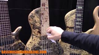 Bass Musician Magazine  NAMM 2019  Elrick Bass Guitars [upl. by Vachill626]