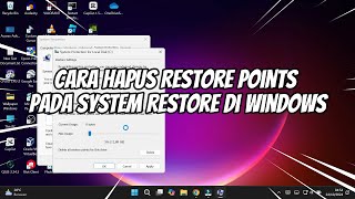 Cara Hapus Restore Points pada System Restore di Windows [upl. by Nereil]