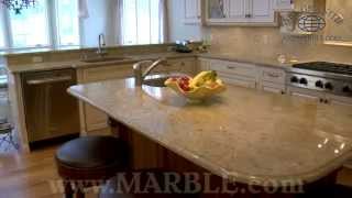 Kashmir Gold Granite Kitchen Countertops by Marblecom [upl. by Fredella784]