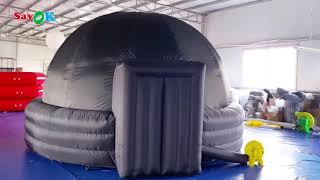 SayOk Inflatable Planetarium Dome for School [upl. by Ahsiekrats]