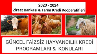 2024 Ziraat Bankası Güncel Hayvancılık kredileri Üretim Konuları Kriterleri karşılıyorsanız 👉🏻 [upl. by Concoff682]