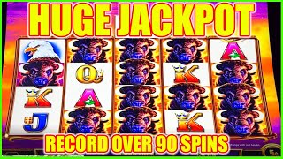 HUGE JACKPOT Unbelievable Record Breaking Spins Over 90 Games [upl. by Katrinka629]