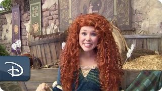 Meet Merida From Disney Pixars Brave  Walt Disney World [upl. by Ansel]