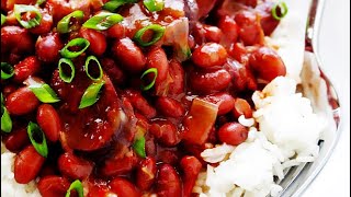 CrockPot Red Beans and Rice [upl. by Ennylhsa]