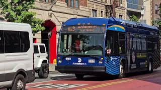 LFS HEV 9661 on the Bx3 Passing by Audubon Avenue amp 181st Street [upl. by Knight950]