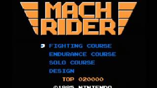 Mach Rider NES Music  Title Theme [upl. by Hendrickson]