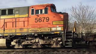 Railfanning the BNSF Racetrack at Hinsdale IL Highlands w Amtrak BNSF Metra 120317 [upl. by Glen688]