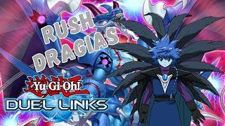 YUGIOH DUEL LINKS  Rush dragias deck  Rush Decklist [upl. by Reyam640]