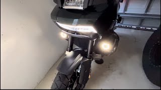 HarleyDavidson Pan America Front Turn Signal Retrofit Install [upl. by Benetta418]