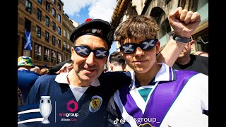 Tartan Army Various Videos  Germany v Scotland  Marienplatz Stadium Songs Anthems  Euro 2024 [upl. by Naujek]