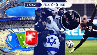 ÉNORMES ÉCHAUFFOURÉES EN TRIBUNES FRANCE 00 ISRAËL  GARDIEN SOLIDE MAIS LA QUALIF  bonus [upl. by Gnehc]