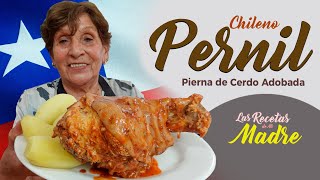 PERNIL A LA CHILENA  PIERNA DE CERDO ADOBADA [upl. by Everick]