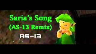 Sarias Song Lost Woods AS13 Techno Remix [upl. by Harmony]